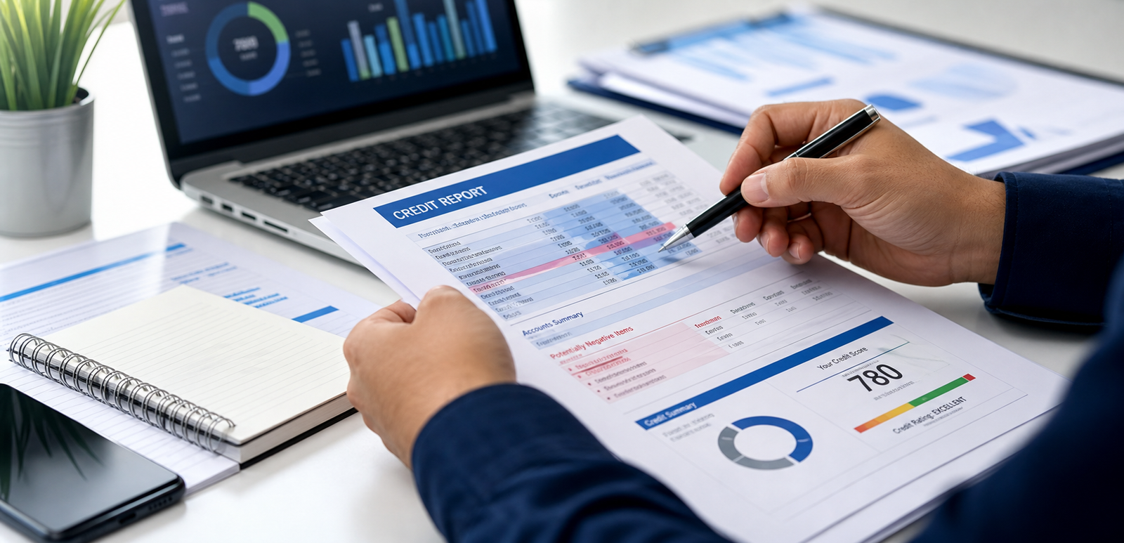 Credit report review